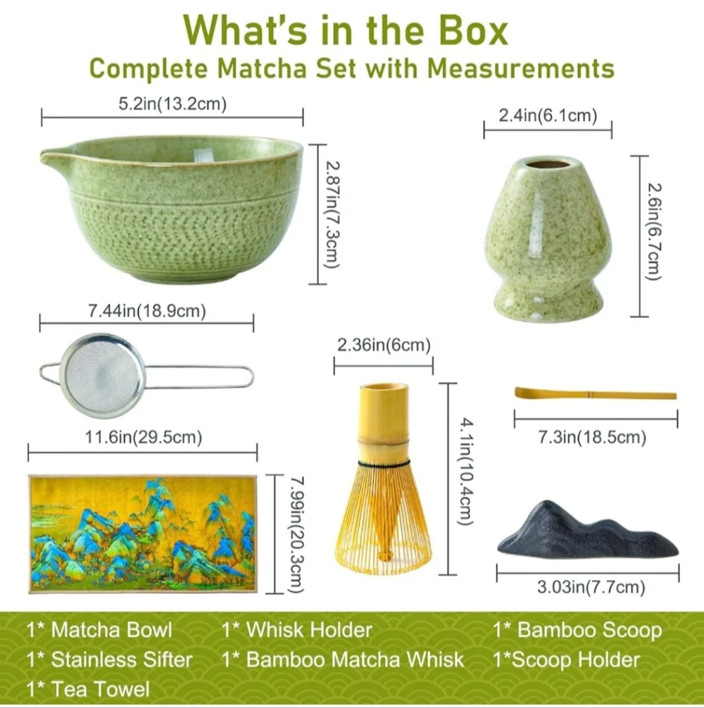 Matcha Whisk Set